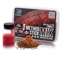 Пелетс INTERKRILL "METHOD/STICK MIX", 400 г + (Ліквід Криль-Кальмар, 50г)