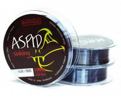 Леска Brat Fishing ASPID SINKING 0,45мм (100м)
