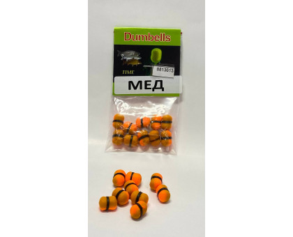 Бойл Профмонтаж Wafters-Dumbells 7х10мм FLUO Мед (зелений) G0007