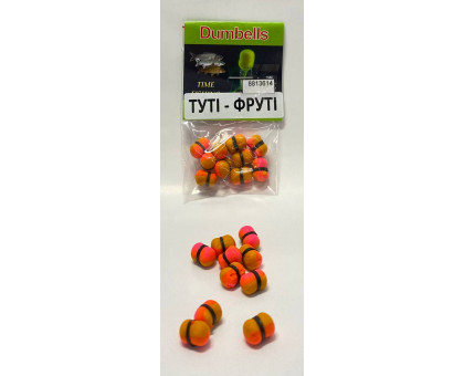 Бойл Профмонтаж Wafters-Dumbells 7х10мм FLUO Тутті-Фрутті (зелений) G0006