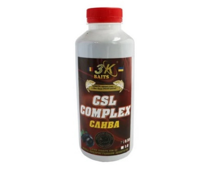 3K Baits Лікер Кукурудзяний "CSL Complex" СЛИВА 500мл
