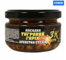 Насадка Тигровий горіх 3К Baits "PREMIUM"  Креветка-груша скло 100мл