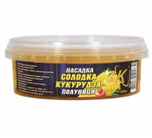 Насадка кукурудза 3К Baits 150мл в пластику "Солодка кукурудза" Полуниця