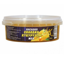 Насадка кукурудза 3К Baits 150мл в пластику "Солодка кукурудза" Мед