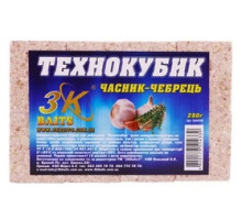 Макуха Технокубик з отвором 3К Baits (Чебрець-часник) 290г (8куб/уп)