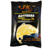 Прикормка 3К Baits KATYUSHA PORUMB DULCE (солодка кукурудза) 1000г
