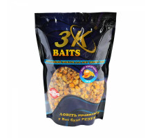 Наживка 3К Baits MIX Зерновой кукуруза (мед) 1000г.