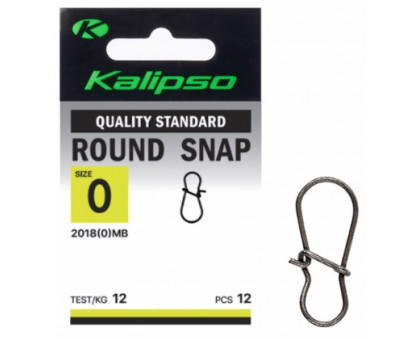 Карабин "KALIPSO" ROUND SNAP 2018 №0 без вертлюга