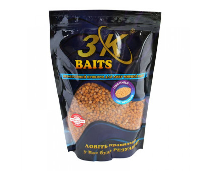 Наживка 3К Baits Пшениця натуральна (800г)