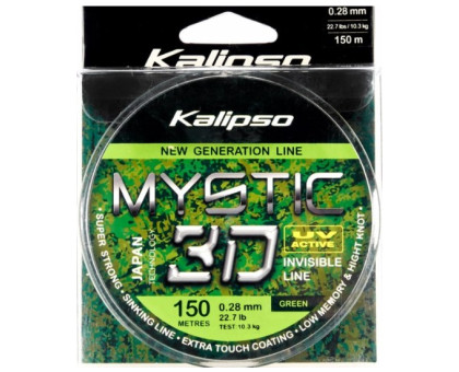 Жилка 3D Kalipso Mystic 0,28мм 150 м зелена