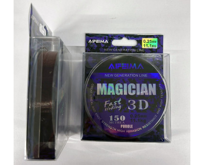 Жилка 3D AIFEIMA Magician тонуча коричнева 0.30mm 150m