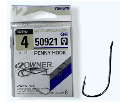 Гачок OWNER 50921 PENNY HOOK №4