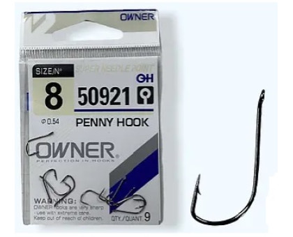 Гачок OWNER 50921 PENNY HOOK №8