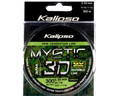 Жилка 3D Kalipso Mystic 0,30мм 300 м зелена