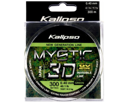 Жилка 3D Kalipso Mystic 0,40мм 300 м зелена