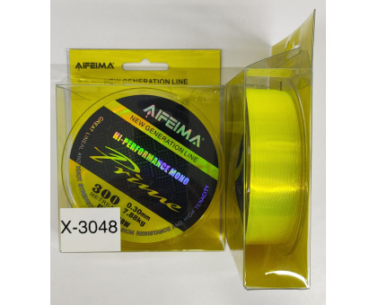 Жилка AIFEIMA Prime тонуча Яскраво-жовта 0.35mm 300m