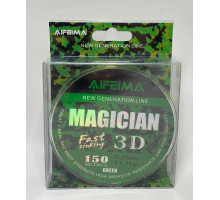 Жилка 3D AIFEIMA Magician тонуча ЗЕЛЕНА 0.25mm 150m