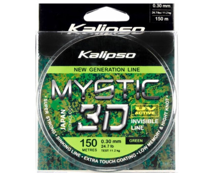 Жилка 3D Kalipso Mystic 0,30мм 150 м зелена