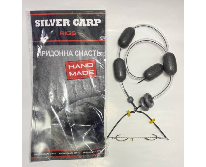Снасть на товстолоба ДОННА Silver Carp Rigs (2 гачки)