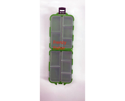 Коробка двустороння квадратна  10 яч. SF-132