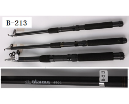 Спінінгове вудлище телескоп "OKUMA BEN DAO"B-213  3,60м (200-350г) SF-24