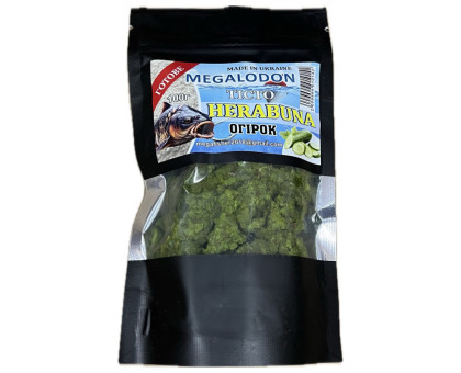 Насадка мастирка-тісто HERABUNA "Megalodon" Огірок 100г