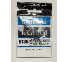 Гачок SHIMANO 6136 №1 (довге цевйо)