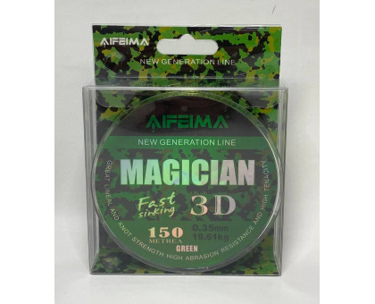 Жилка 3D AIFEIMA Magician тонуча ЗЕЛЕНА 0.35mm 150m