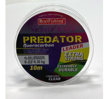 Флюорокарбон BF Monocraft Predator Leader 0,22мм (10м)