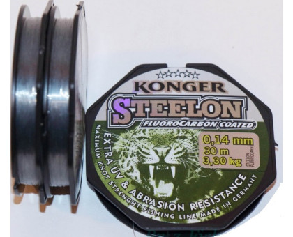 Жилка Konger Steelon Fluorocarbon 0.22 мм 30м (6,6кг)