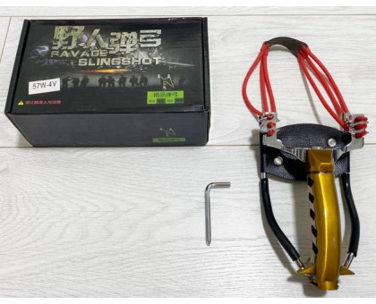 Рогатка спортивна 17см з упором 57W-4V