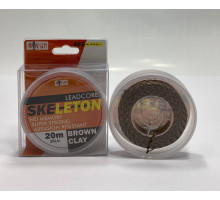 Лідкор BF "Skeleton Brown Clay" 20m 35LB олив'яним осердям