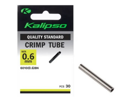 Трубка Kalipso обжимна  6010 (30шт) BN №0,6мм
