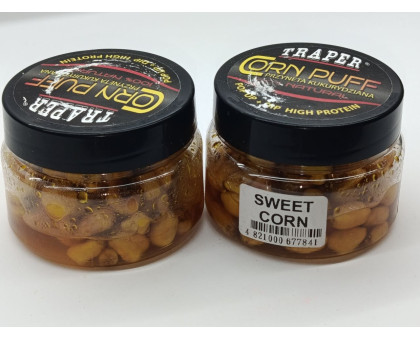 Насадка кукурудза TRAPER Corn Puff "Солодка" в банці з сиропом 220мл.