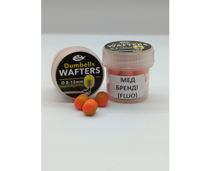 Бойл міні HIMERA POP-UP FLUO 8-12мм Dumbells WAFTERS Мед- Бренді