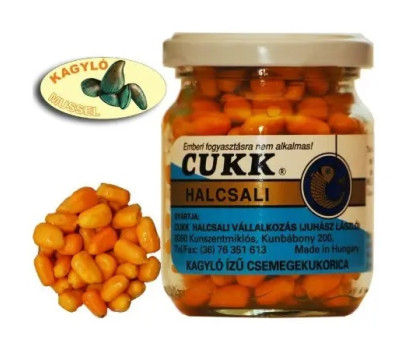 Насадка кукурудза Cukk в склі фарб. 125гр. мідія (світло помаранч.)