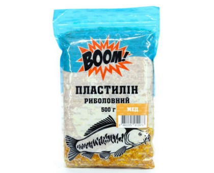 Пластилін ВООМ 500г Мед (20шт/ящ)