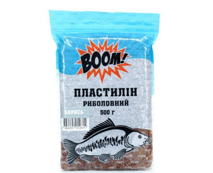 Пластилін ВООМ 500г Карась (20шт/ящ)