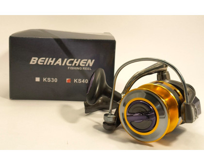Котушка Ben Dao BEICHAICHEN KS 4000 9+1п. Мет.шп. Байтранер D-502