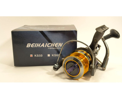 Котушка Ben Dao BEICHAICHEN KS 5000 9+1п. Мет.шп. Байтранер D-502