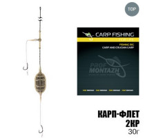 Снасть "Профмонтаж" карп-флет бойл 2кр. 30гр. (EL18160ФЛЕТ)