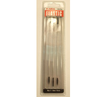 Резина фідерна KAIDA PRO KFPG03-08 0.8мм*15см (12LB/ 6кг) 3 штуки в упаковці