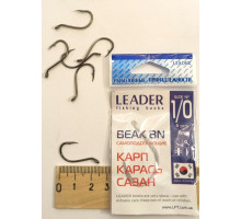 Гачок Leader BEAK BN №1/0 (6шт/уп)