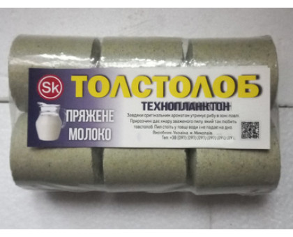 Технопланктон флуоро від Олега Карпова (Октябрьский) 80г Пряжене молоко