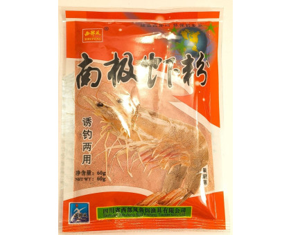 Активатор кльову порошок антарктичної креветки 60г Sichuan Xinfeng Е-970