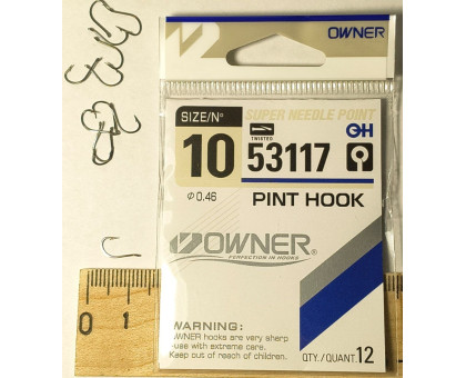 Гачок OWNER 53117 PINT HOOK №10