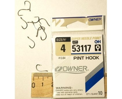Гачок OWNER 53117 PINT HOOK №4