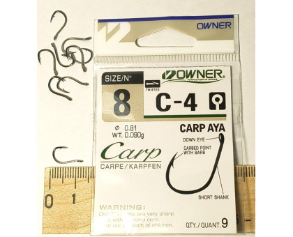 Гачок OWNER C-4 / 50924 CARP №8