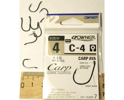Гачок OWNER C-4 / 50924 CARP №4