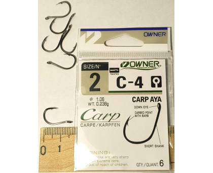 Гачок OWNER C-4 / 50924 CARP №2